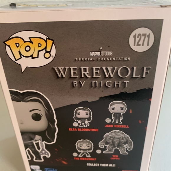 Funko Pop! Marvel Werewolf by Night Elsa Bloodstone Figure - Picture 2 of 7
